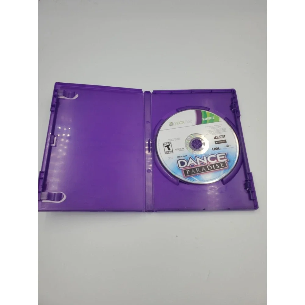 Dance Paradise Microsoft Xbox 360 Game Tested Working Disc Kinect
